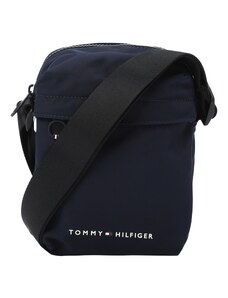 TOMMY HILFIGER Чанта за през рамо тип преметка 'Skyline' тъмносиньо / огнено червено / бяло