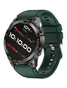Смарт часовник NUBI DM50, AMOLED Дисплей, резолюция 466 x 466, Bluetooth разговор, Пулс, Калории, Дистанционна камера, IP68 Водоустойчивост, Зелен