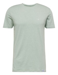 Key Largo Тениска 'MT MIND' пастелно зелено / бяло