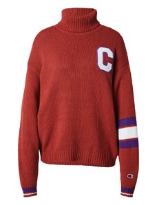 Champion Authentic Athletic Apparel Пуловер морскосиньо / ръждиво червено / бяло