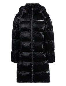 Karl Lagerfeld Зимно палто черно / бяло