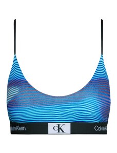 Calvin Klein Underwear Сутиен аквамарин / тъмносиньо / ръждиво кафяво / черно