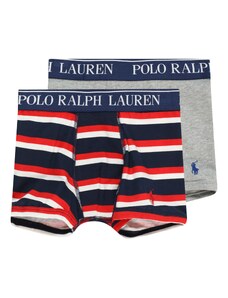 Polo Ralph Lauren Долни гащи нейви синьо / сив меланж / червено / бяло