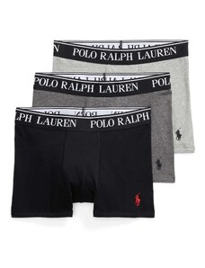 Polo Ralph Lauren Долни гащи сиво / сив меланж / черно / бяло