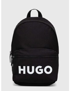 Раница HUGO в черно голям размер с принт 50513014