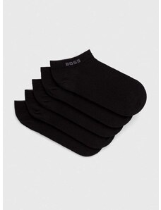 Чорапи BOSS (5 броя) в черно 50514840