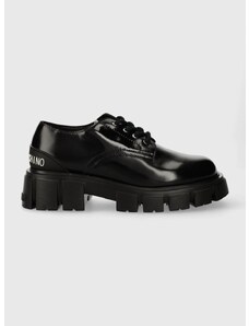 Половинки обувки Love Moschino WTASSEL50 в черно с платформа JA10055G0HIB0000