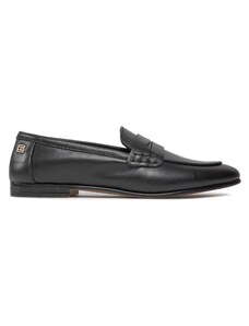 Лоуфъри Tommy Hilfiger Essential Leather Loafer FW0FW07769 Black BDS