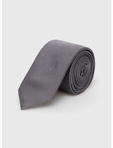 Копринена вратовръзка HUGO в черно 50468199