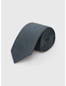 Копринена вратовръзка HUGO в зелено 50468199