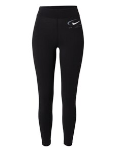 Nike Sportswear Клин 'Swoosh' черно / бяло