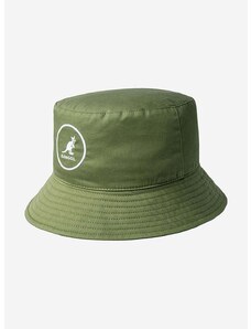 Капела Kangol Cotton Bucket в зелено от памук