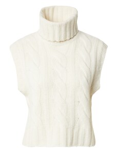 ABOUT YOU x Marie von Behrens Пуловер 'Camille' бяло