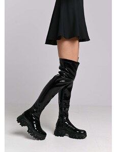 yoncystore.com Patent black boots'23
