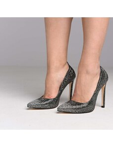 yoncystore.com Yoncy Women's Formal Shoes Black/Silver