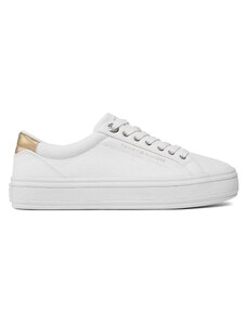 Сникърси Tommy Hilfiger Essential Vulc Canvas Sneaker FW0FW07682 White YBS