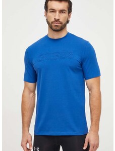 Тениска Guess ALPHY в синьо с апликация Z2YI11 J1314