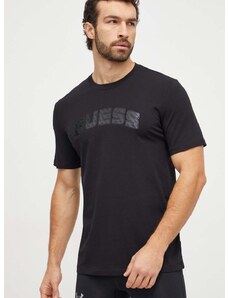 Тениска Guess GASTON в черно с принт Z4RI00 J1314