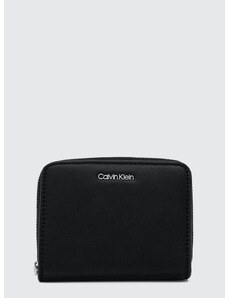 Портмоне Calvin Klein дамски в черно K60K607432
