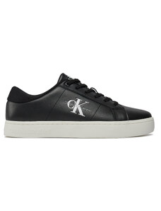 Сникърси Calvin Klein Jeans Classic Cupsole Low Laceup Lth YM0YM00864 Black/Bright White 0GM