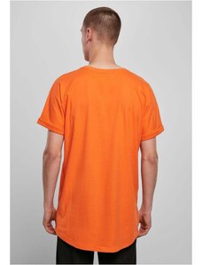 UC Men Tangerine T-shirt with a long shape