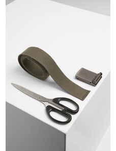 Urban Classics Accessoires Olive canvas belts