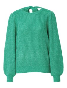 VILA Пуловер 'SUBA' нефритено зелено