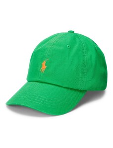 Polo Ralph Lauren Шапка с козирка зелено / оранжево