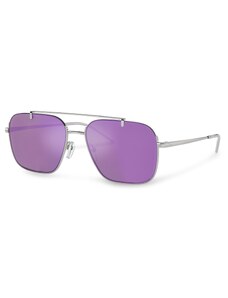 Слънчеви очила Emporio Armani 0EA2150 Shiny Silver 30154V
