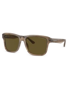 Слънчеви очила Emporio Armani 0EA4208 Shiny Green/Top Brown 605573