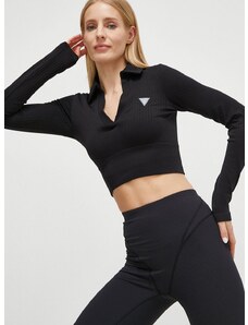 Пуловер Guess дамски в черно от лека материя V4RP02 Z3CC0