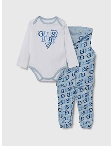 Комплект за бебета Guess в синьо