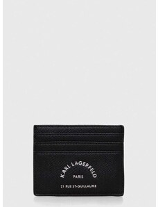 Калъф за карти Karl Lagerfeld в черно