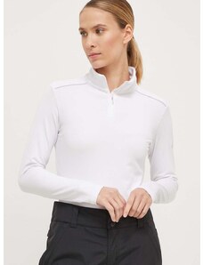 Функционална блуза с дълги ръкави Descente Grace в бяло