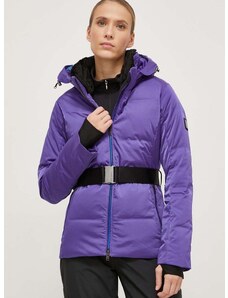 Пухено яке за ски Descente Luna в лилаво