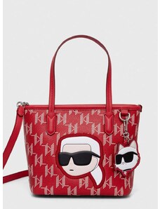 Чанта Karl Lagerfeld в червено