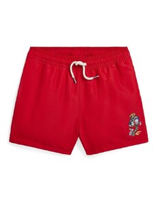Детски плувни шорти Polo Ralph Lauren в червено