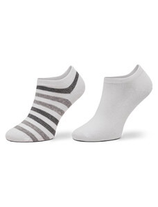 Комплект 2 чифта къси чорапи мъжки Tommy Hilfiger 382000001 White 300
