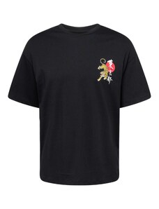 JACK & JONES Тениска 'BRADLEY NAGASAKI' златистожълто / червено / черно / бяло