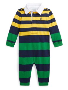 Polo Ralph Lauren Бебешки гащеризони/боди нейви синьо / жълто / зелено / бяло
