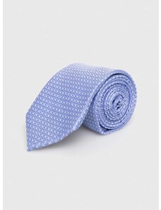 Копринена вратовръзка Michael Kors в синьо