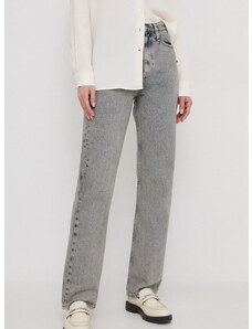 Дънки Calvin Klein Jeans с висока талия J20J222455