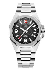 Часовник Swiss Alpine Military 7005.1137 Silver/Black