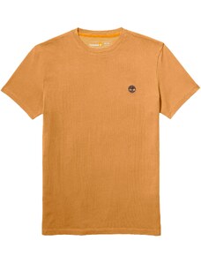 TIMBERLAND Тениска сиво / оранжево