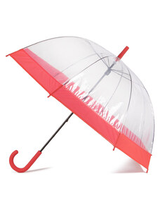 Чадър Happy Rain Long Domeshape 40982 Червен