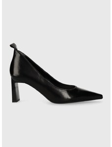 Обувки с тънък ток Armani Exchange в черно XDE014 XV790 00002