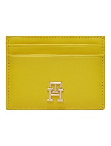 Калъф за кредитни карти Tommy Hilfiger Th Central Cc And Coin Valley Yellow ZH3