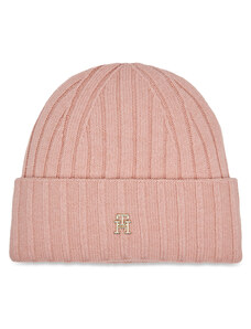 Шапка Tommy Hilfiger Essential Chic Beanie AW0AW15779 Whimsy Pink TJQ