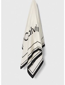 Копринено шалче Calvin Klein с десен K60K611459