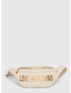 Чанта за кръст Love Moschino в бежово